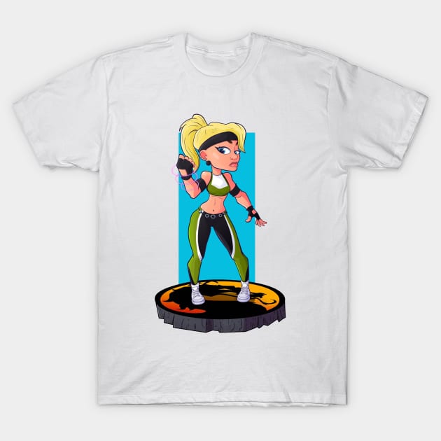 sonya T-Shirt by dubcarnage